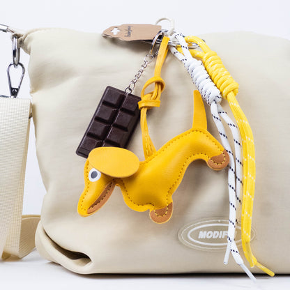 Dog & Chocolate Bag Charm