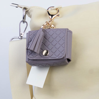 Quilted Mini Bag Charm