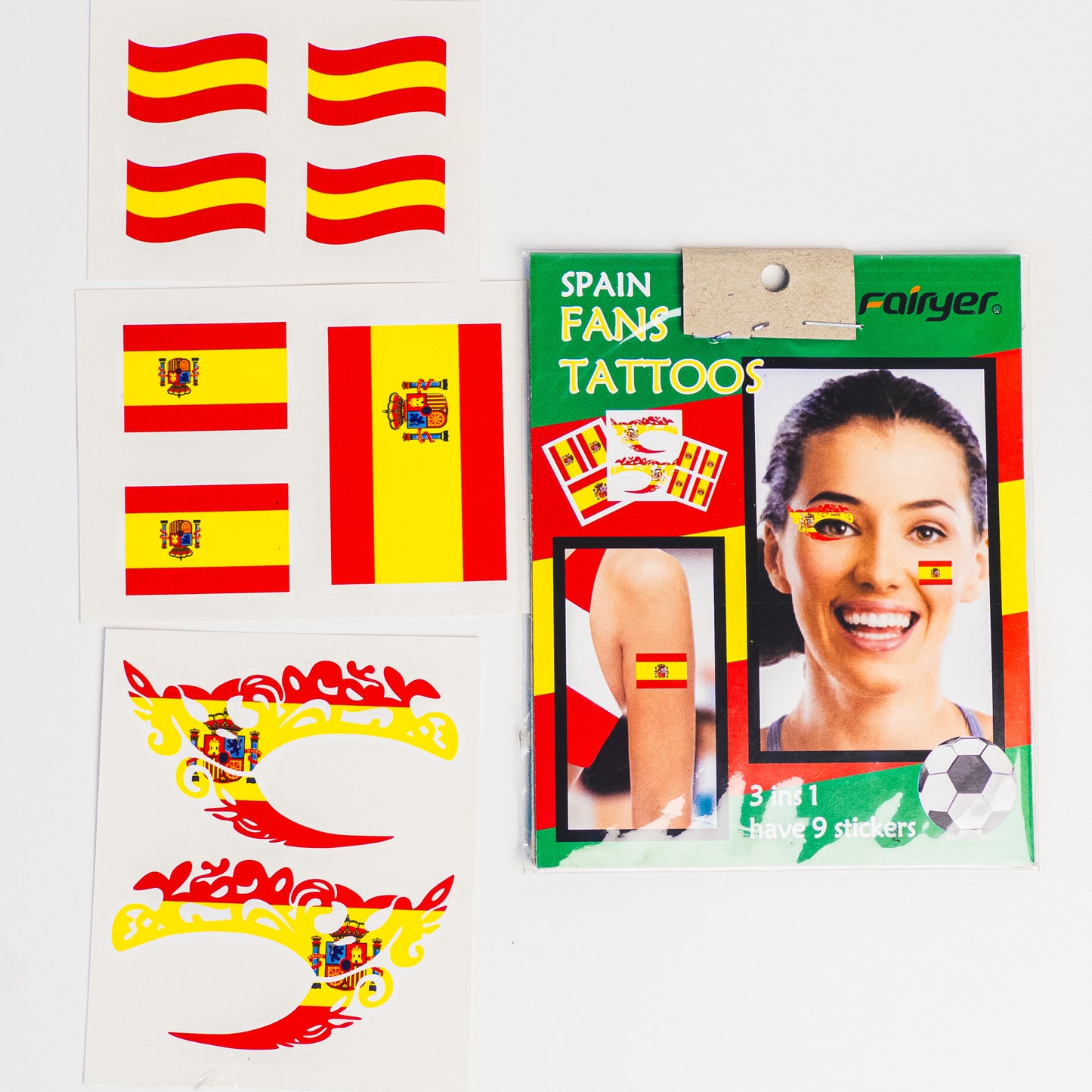 Spain Fans Tattoos