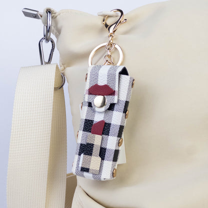 Mini Lipstick Pouch Keychain