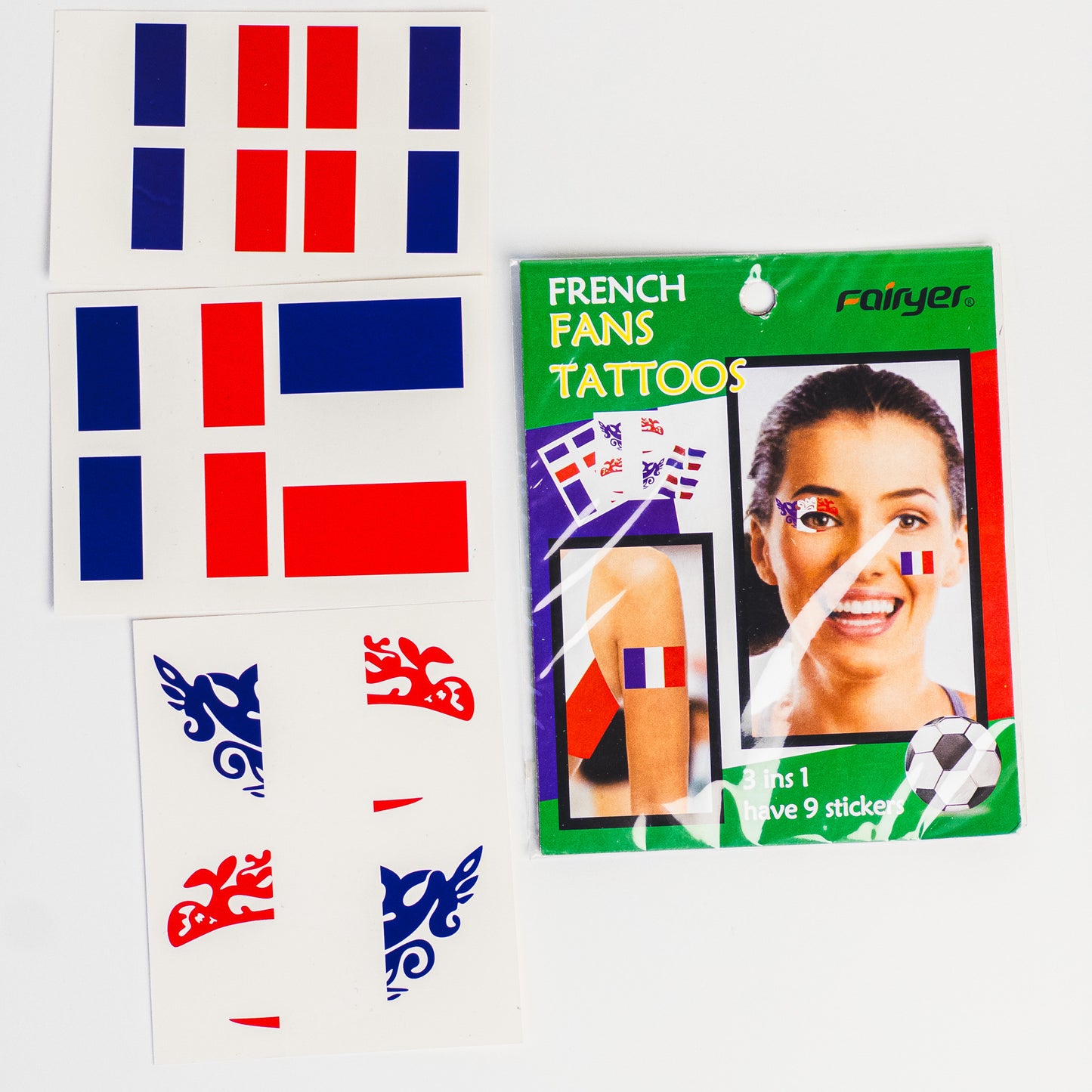 World Cup Fans Temporary Tattoos