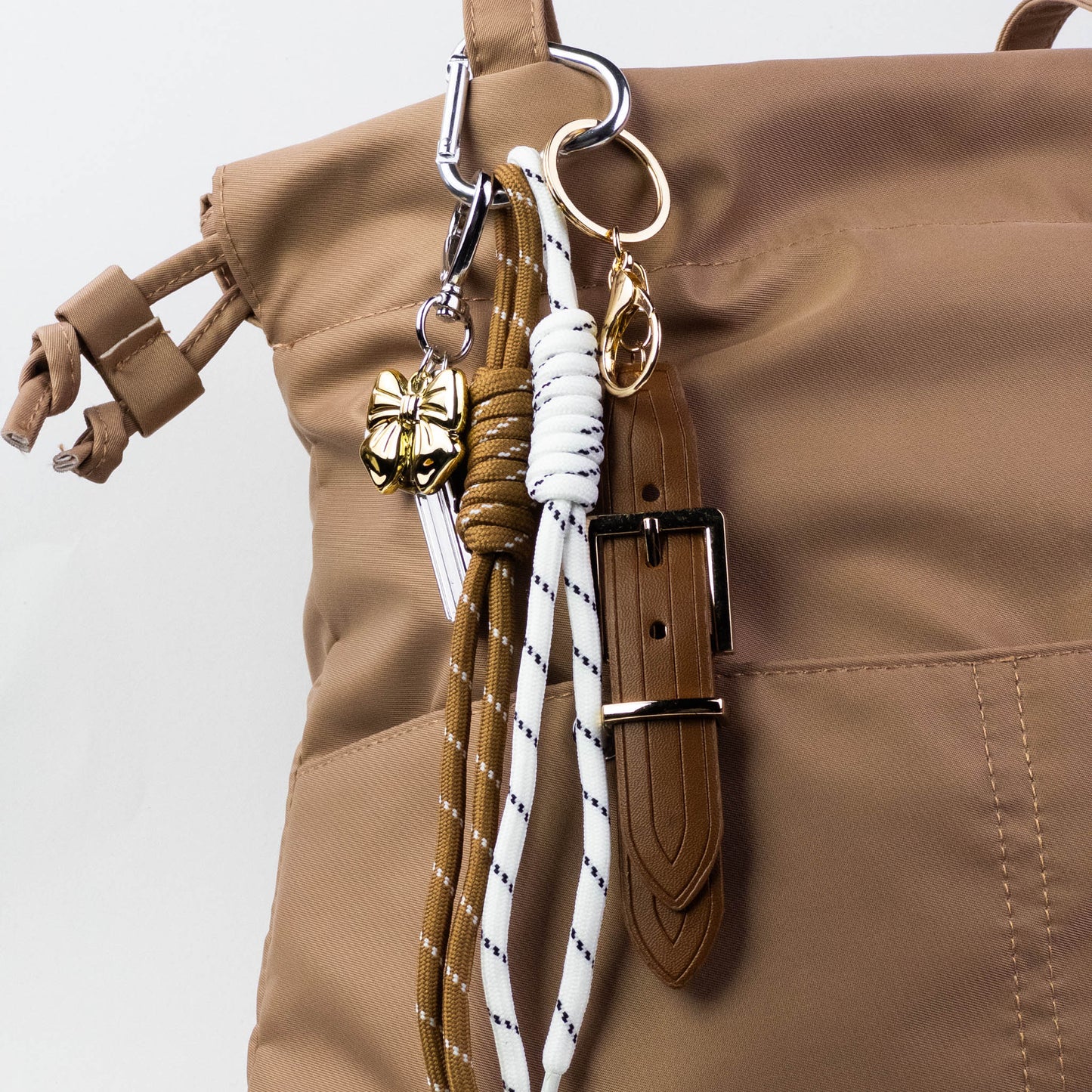 “It’s Mine” Key & Bow Bag Charm