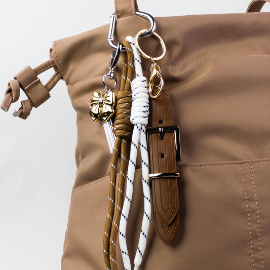 “It’s Mine” Key & Bow Bag Charm
