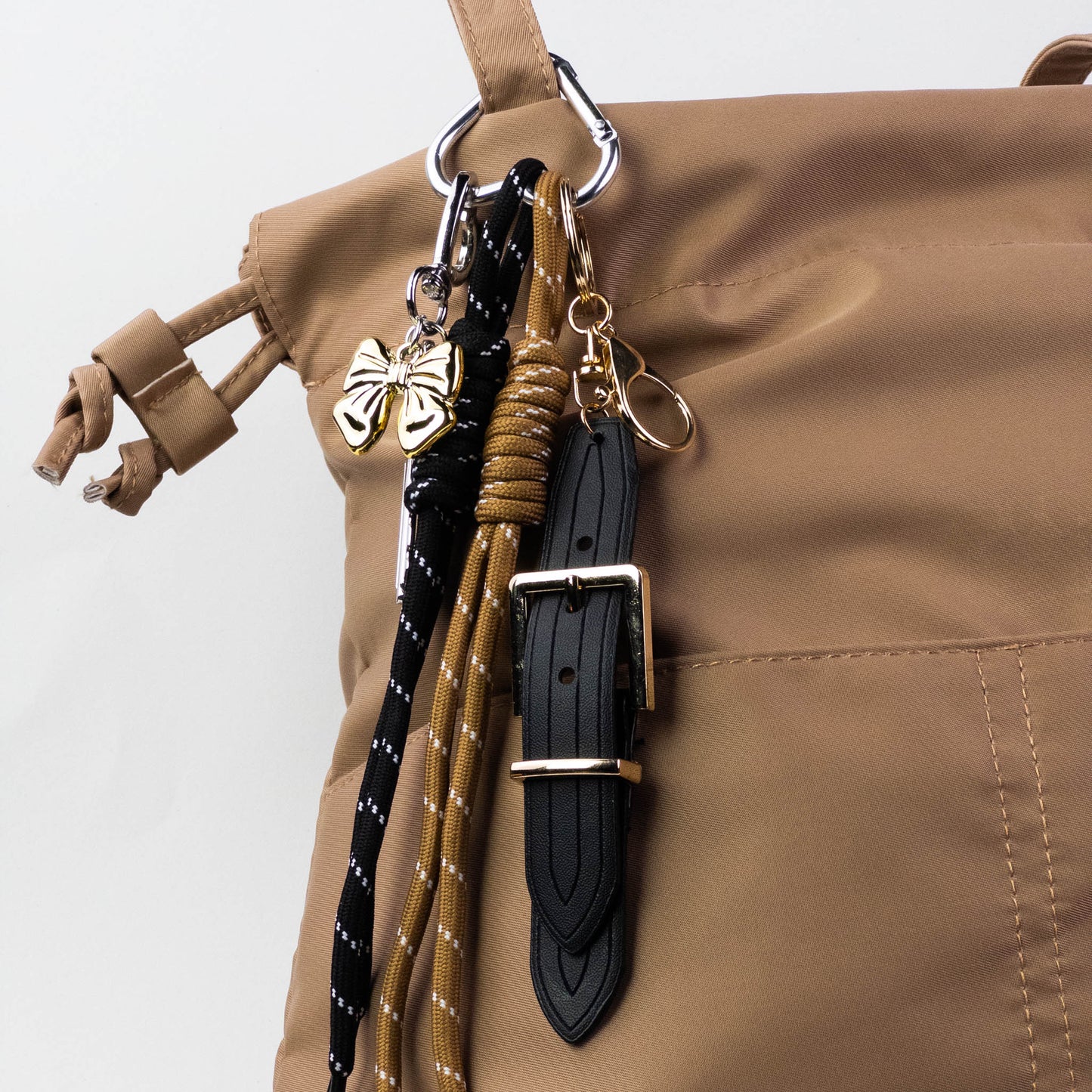 “It’s Mine” Key & Bow Bag Charm