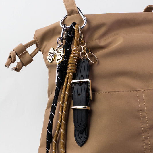 “It’s Mine” Key & Bow Bag Charm
