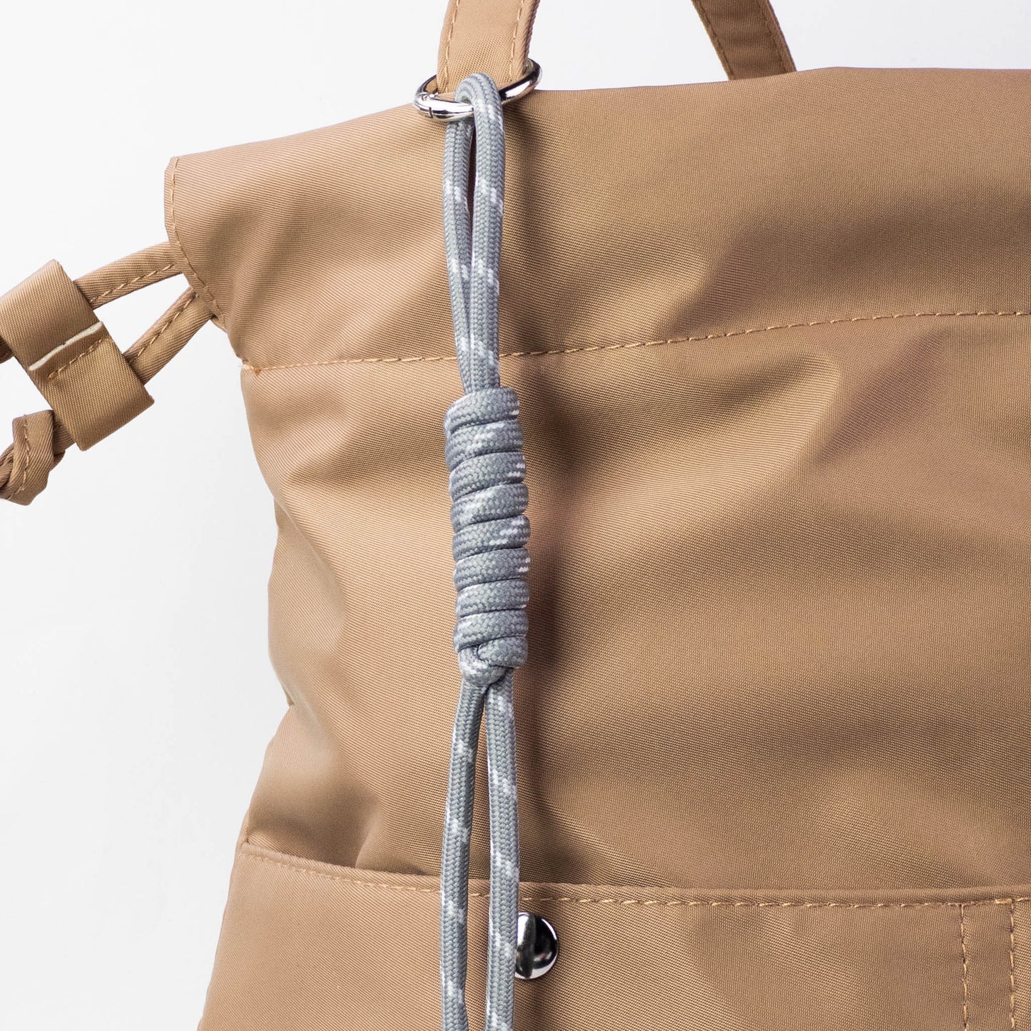 Minimal Rope Loop Bag Charm