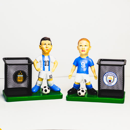 Football Player Pen Holder