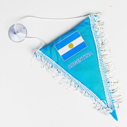 Argentina Mini Car Flag Pendant