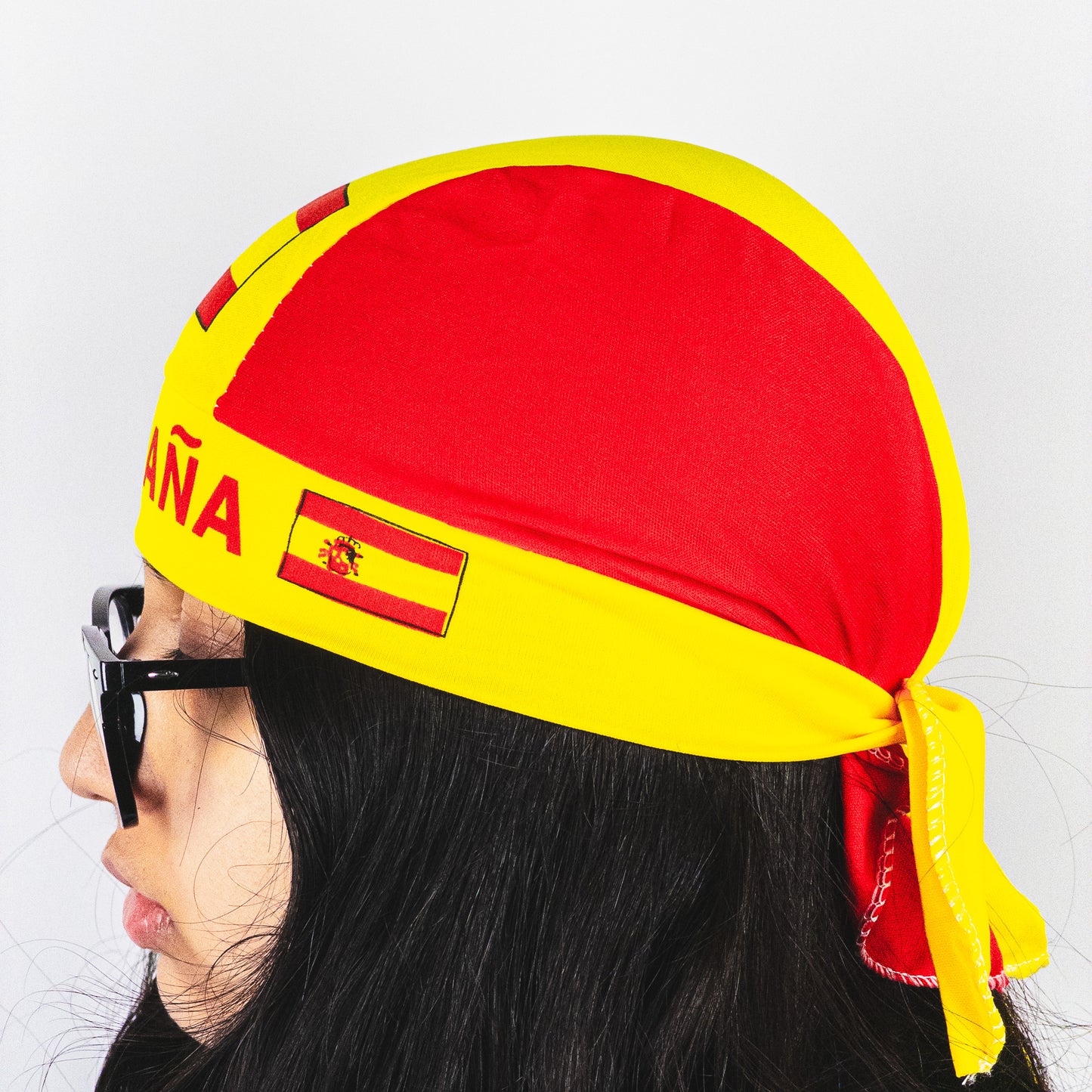 Spain Fan Head Wrap