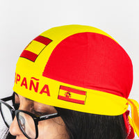 Spain Fan Head Wrap