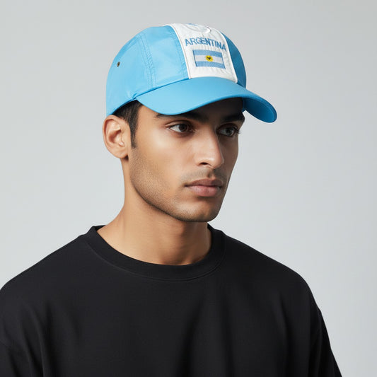 Argentina Football Fan Cap