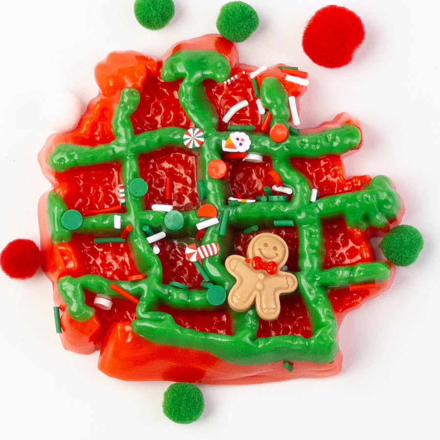 Christmas Waffle Taba Squishy