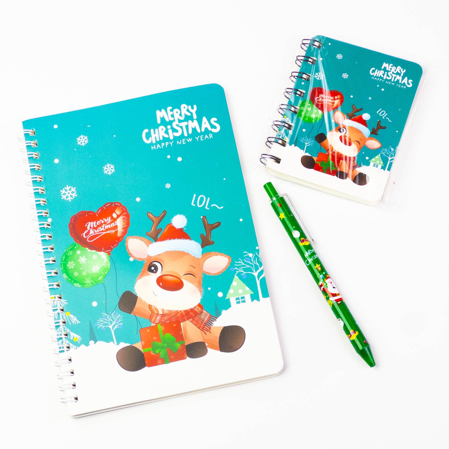 Christmas 3pc Notebook Set