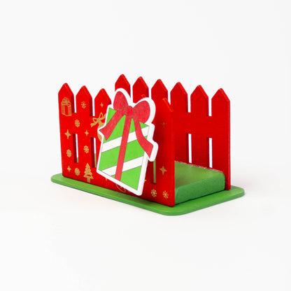 Christmas Wooden Tissues Holder