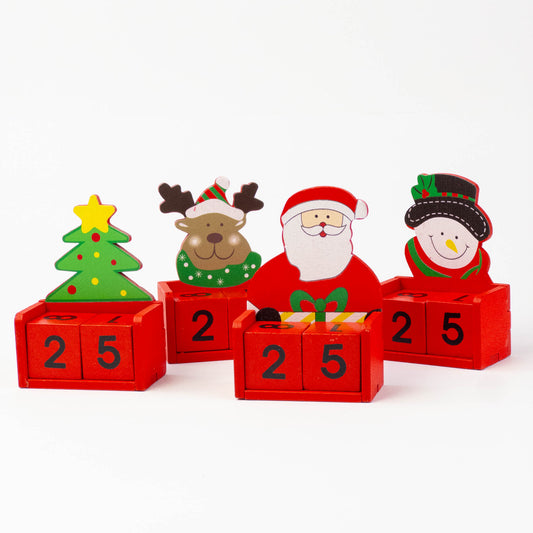 Wooden Christmas Countdown Calendar