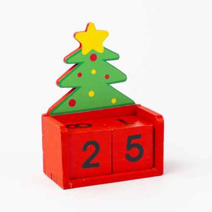 Wooden Christmas Countdown Calendar