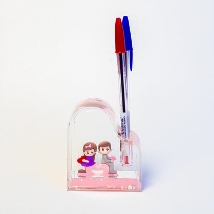 Valentine’s Heart Arch Liquid Pen Holder