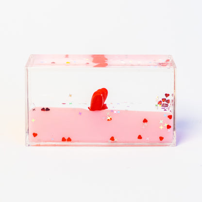 Anti-Gravity Liquid Rectangle Block