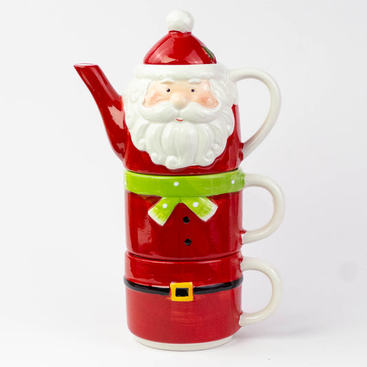 Santa Tea Set