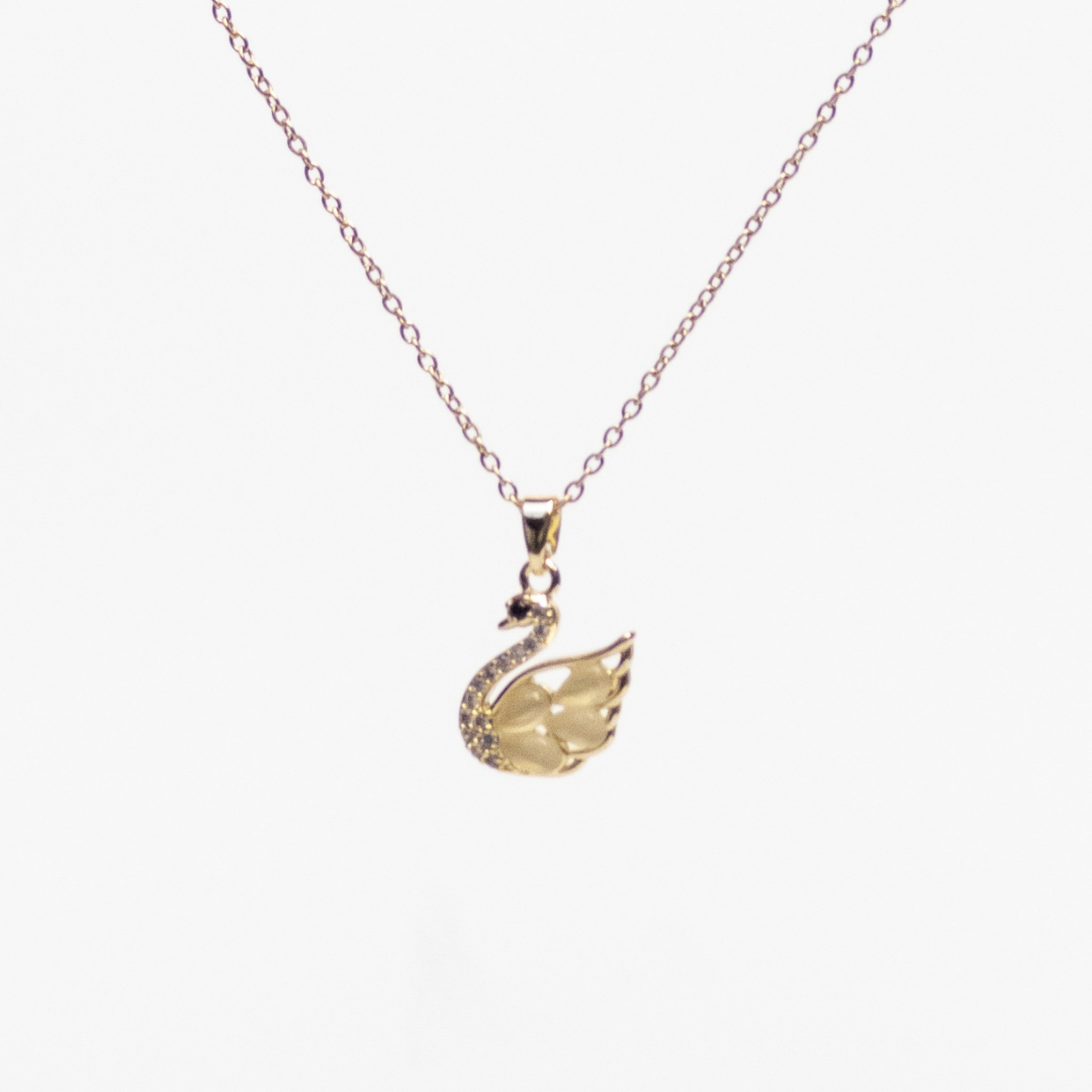 Swarovski Swan Necklace
