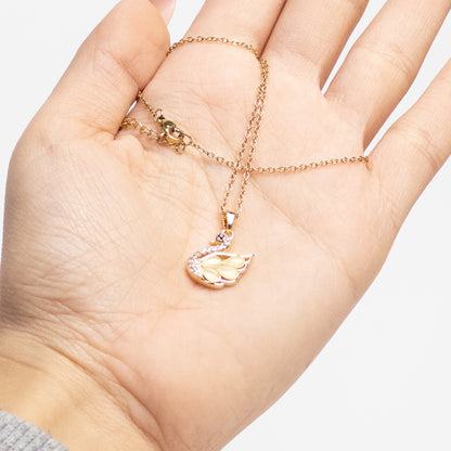 Swarovski Swan Necklace