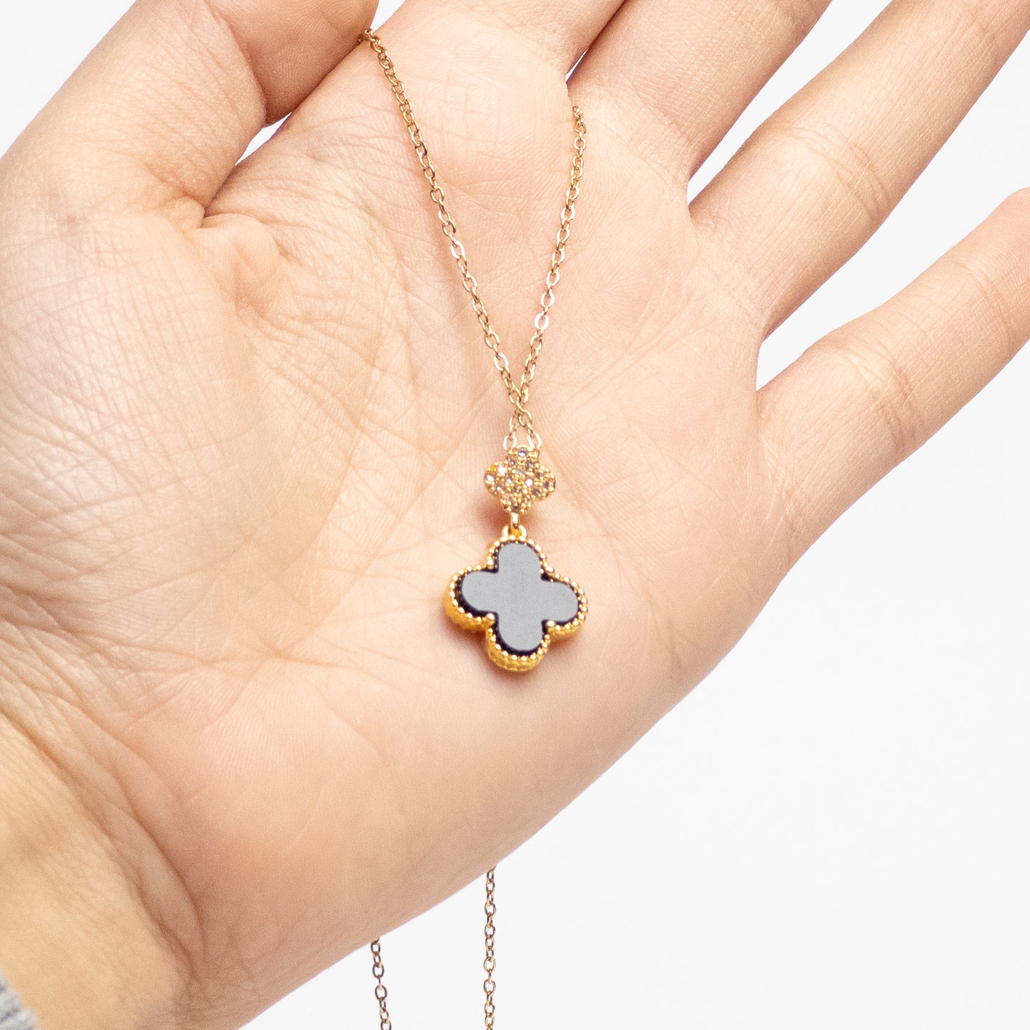 Lucky Clover Pendant Necklace