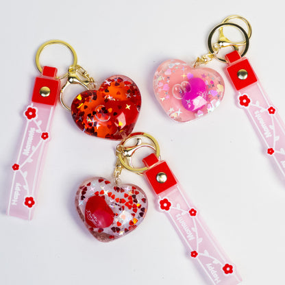 Shaky Heart Valentine Keychain