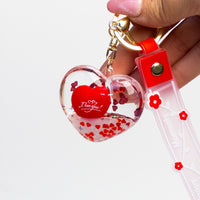 Shaky Heart Valentine Keychain