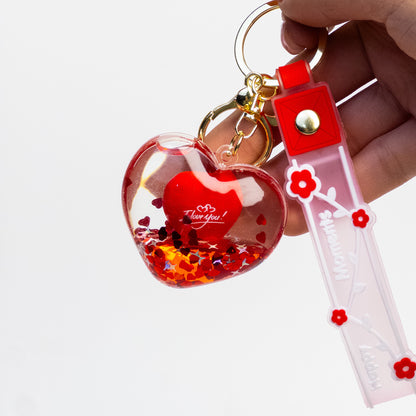 Shaky Heart Valentine Keychain