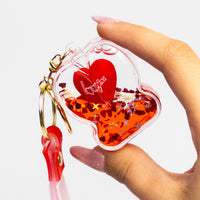 Shaky Love Bear Valentine Keychain