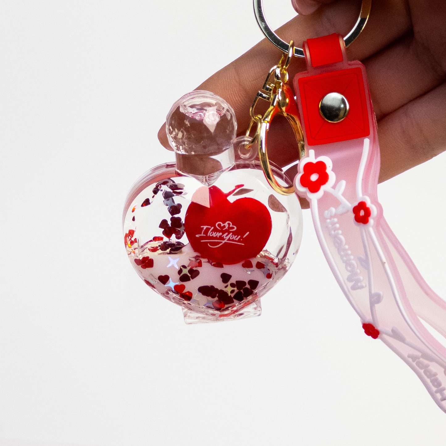 Heart Potion Keychain