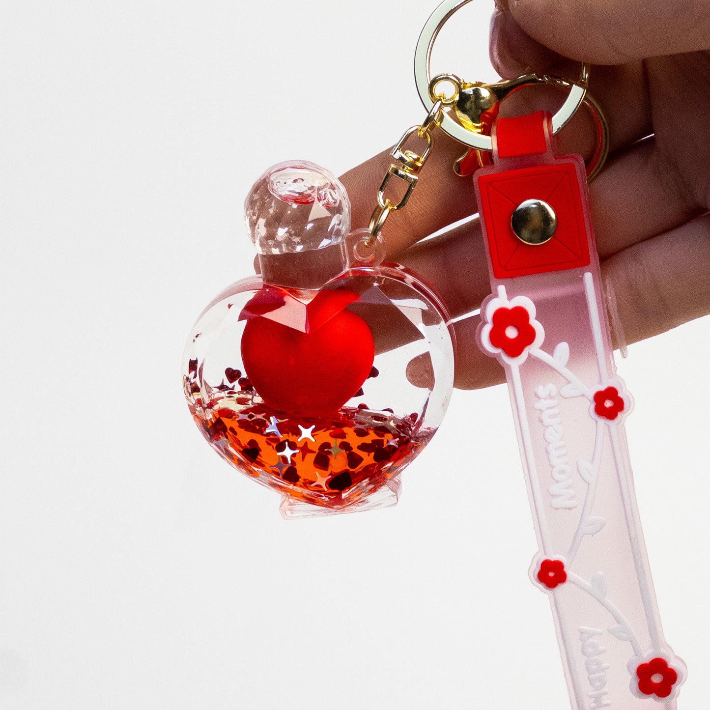 Heart Potion Keychain