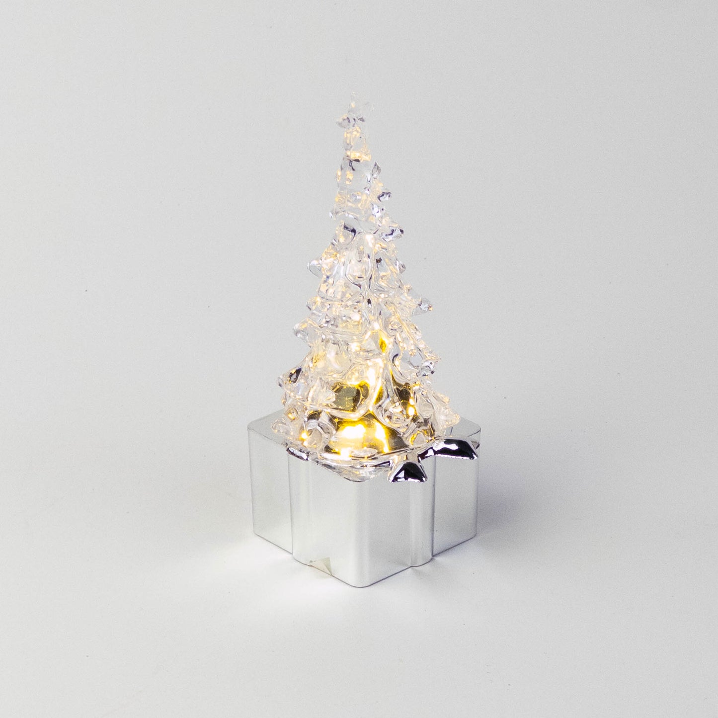 LED Crystal Christmas Tree on Gift Base