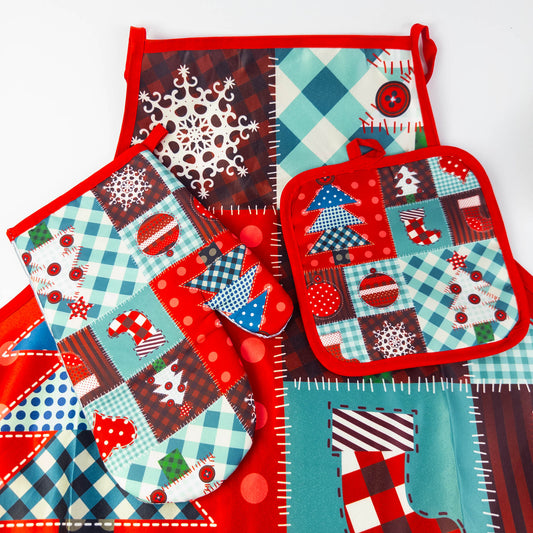 3pc Christmas Kitchen Set