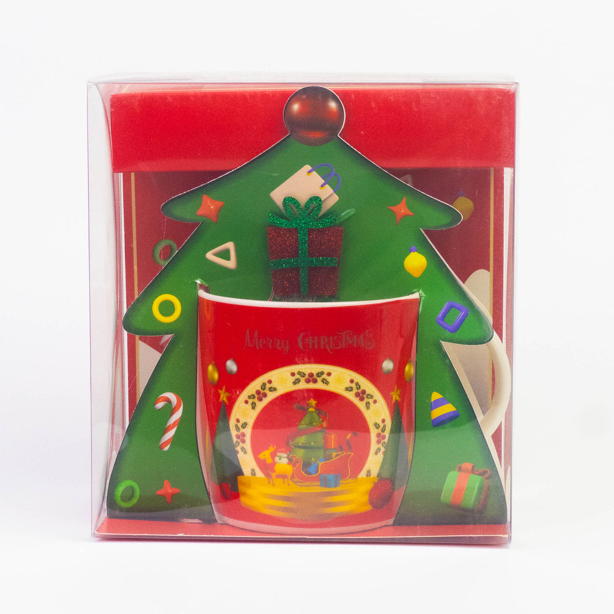 Christmas Mug in Tree Box, design #1