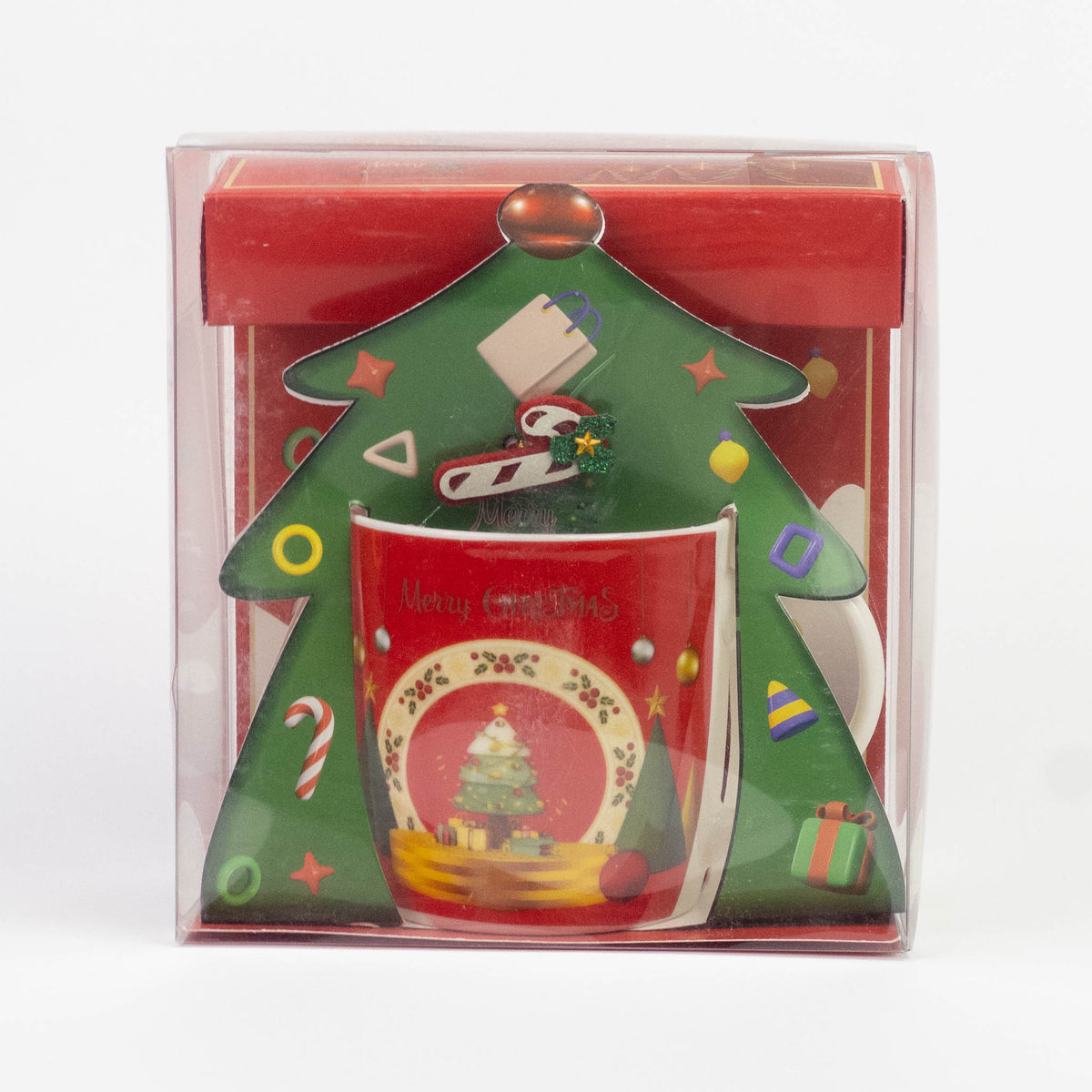 Christmas Mug in Tree Box, design #4