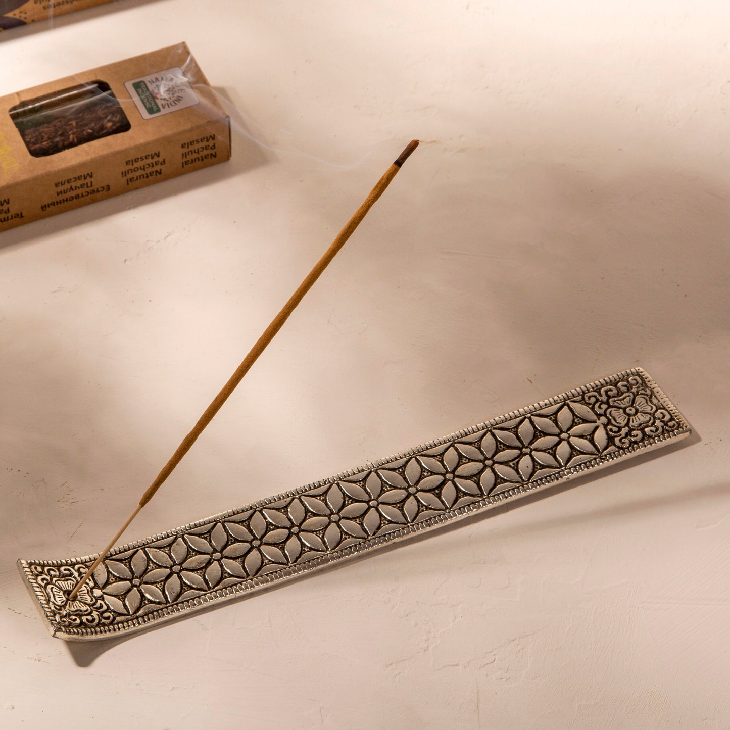 Steel Flower Incense Sticks Holder