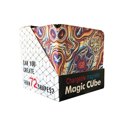 Magic Shape Shifting Magnetic Cube (CHOOSE A 3rd CUBE FOR FREE)