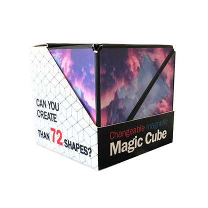 Magic Shape Shifting Magnetic Cube (CHOOSE A 3rd CUBE FOR FREE)
