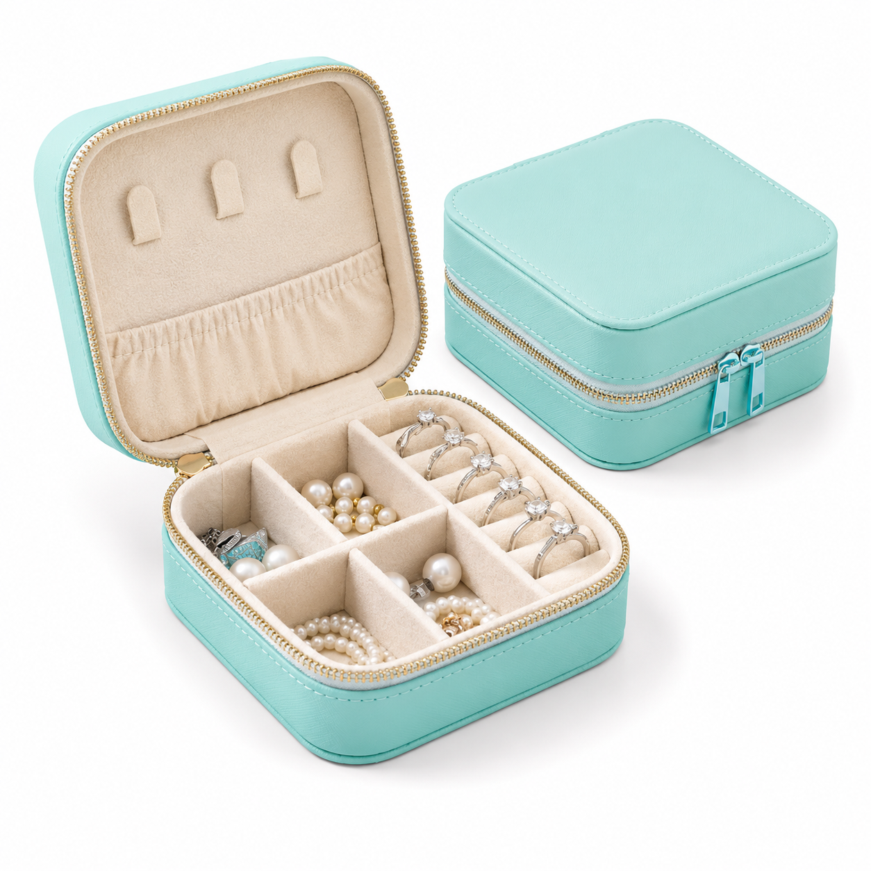 Compact Luxury Jewelry Organizer