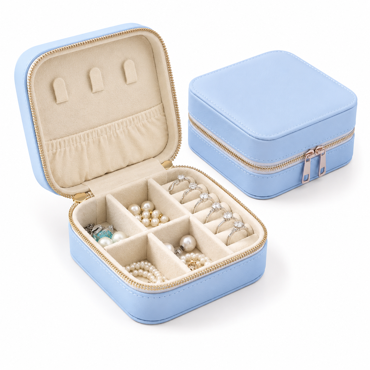 Compact Luxury Jewelry Organizer
