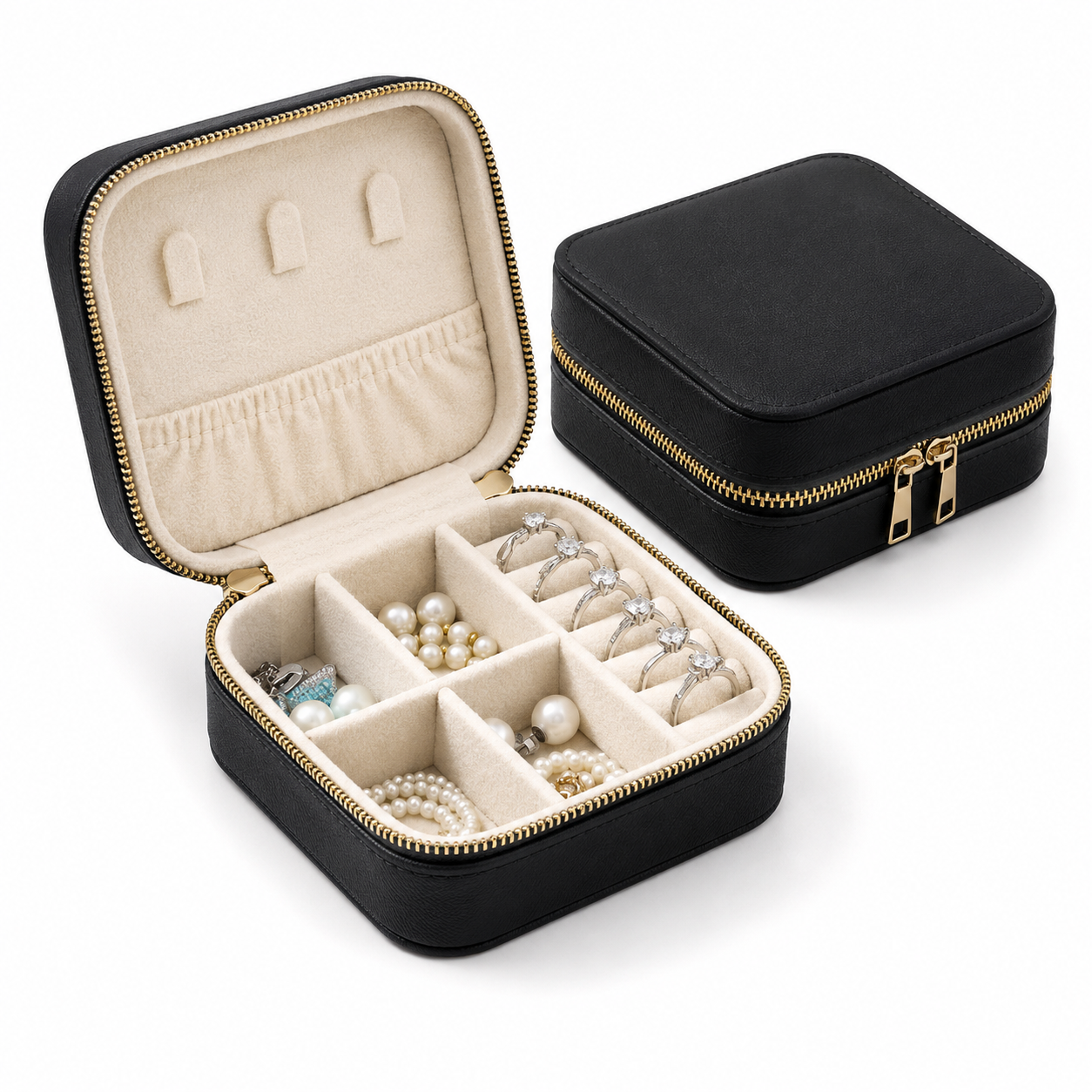 Compact Luxury Jewelry Organizer