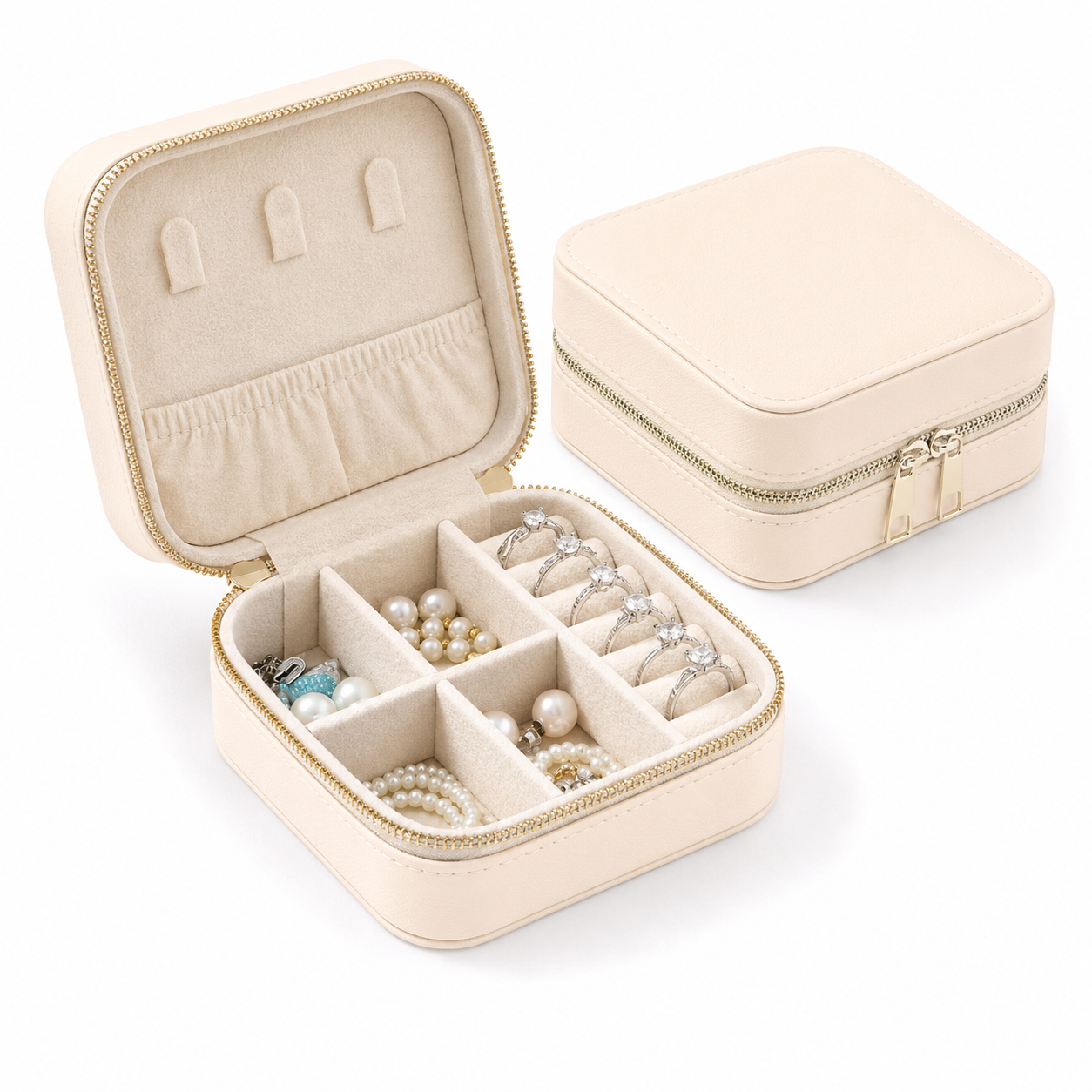 Compact Luxury Jewelry Organizer