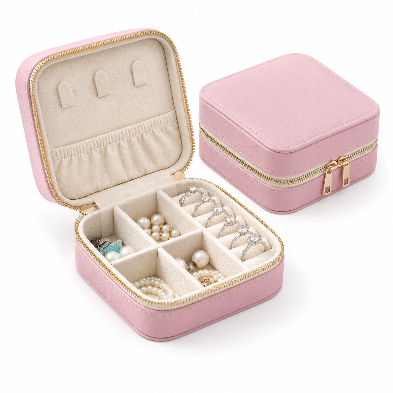 Compact Luxury Jewelry Organizer
