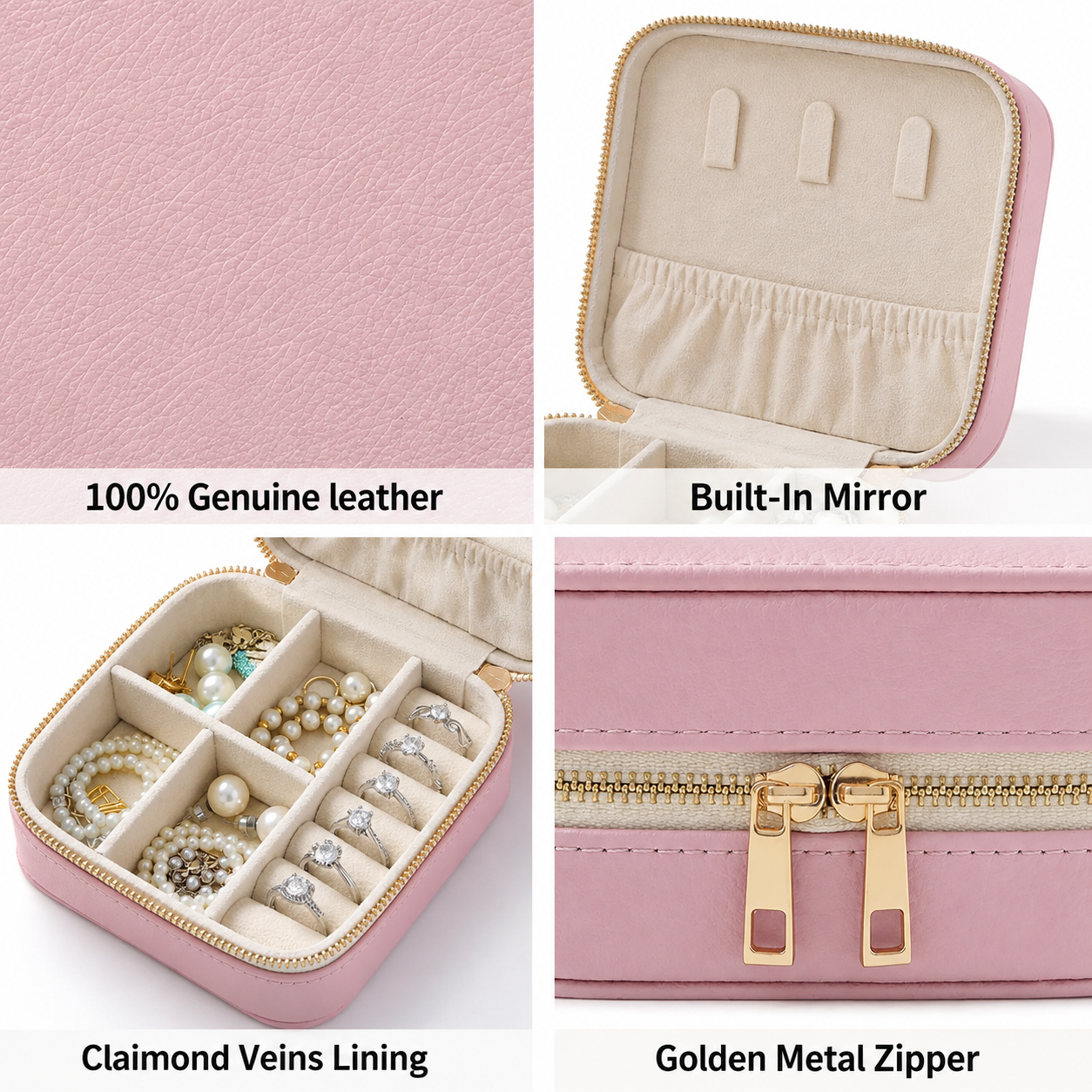 Compact Luxury Jewelry Organizer