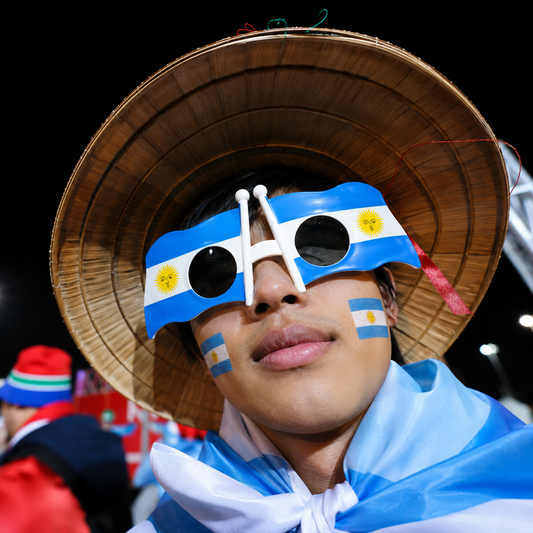 Argentina Flag Glasses
