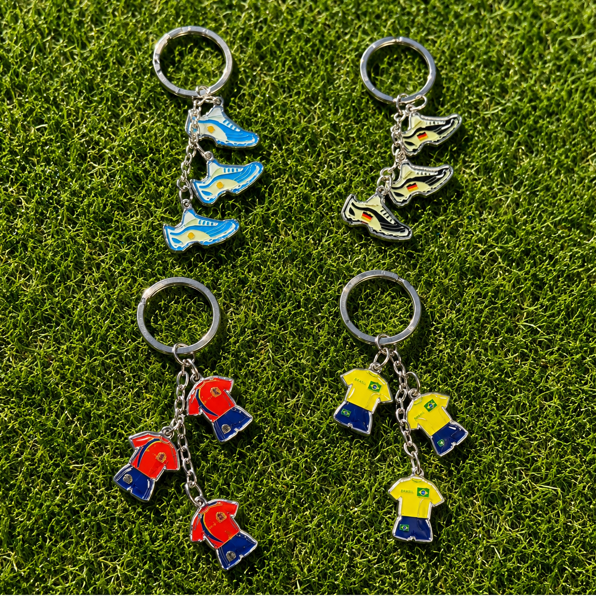 World Cup Country Keychain