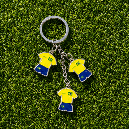 World Cup Country Keychain