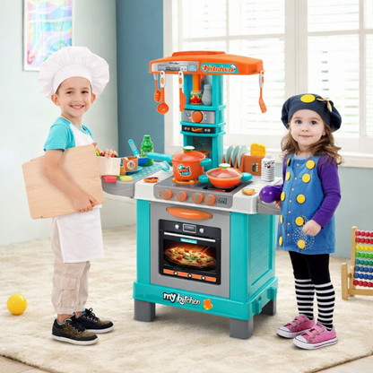 Kids Pretend Kitchen Play Set