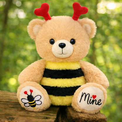 Adorable Bee Bear Plush